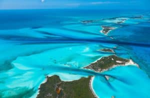 Traumziel Bahamas - Was du alles über die Bahamas wissen musst 6 Luftaufnahme, Exuma, Bahamas, Amerika